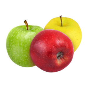 3x Green/Red/Yellow Apple – تفاح ٣ ألوان